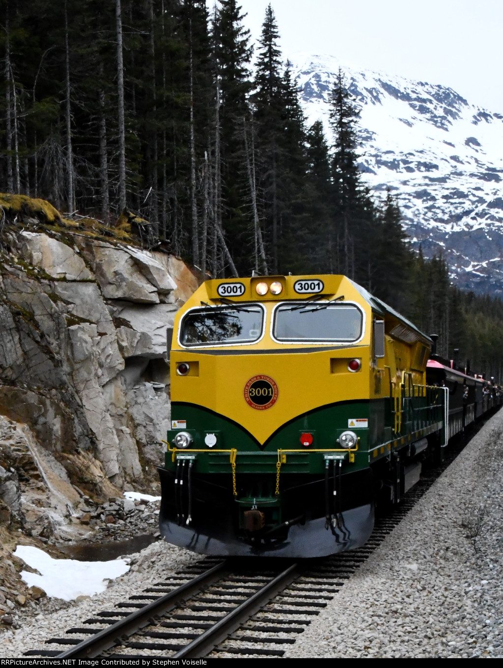 White Pass and Yukon Railroad 3001